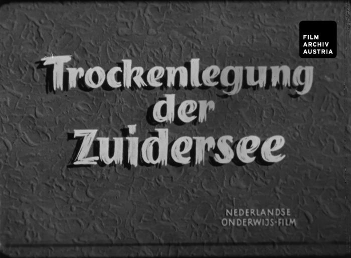 Trockenlegung der Zuidersee