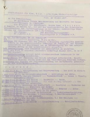 Filmprogramm Währinger Arbeitsgemeinschaft