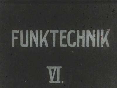 Funktechnik VI – Sendung