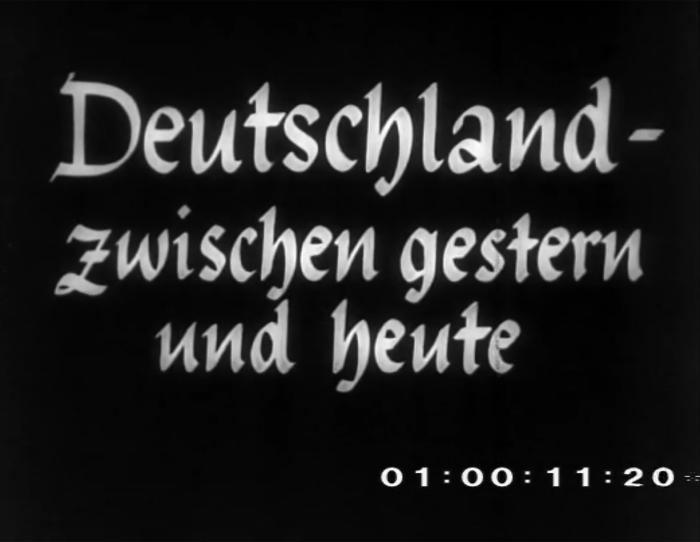 Deutschland – zwischen gestern und heute