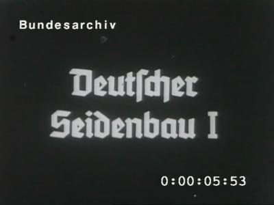 Deutscher Seidenbau – I. + II. Teil