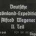 Deutsche Grönland-Expedition Alfred Wegener – II. Teil