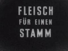 Fleisch für einen Stamm