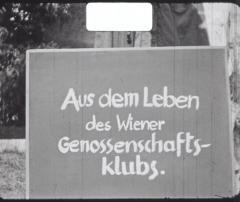 Aus dem Leben des Wiener Genossenschaftsklubs