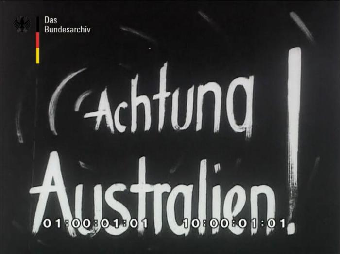 Achtung Australien! Achtung Asien! Das Doppelgesicht des Ostens