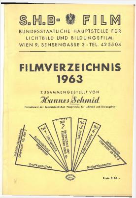 SHB-Film. Filmverzeichnis 1963