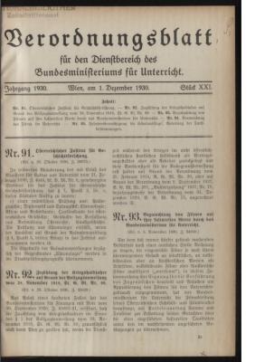 Begutachtung von Filmen auf ihre kulturellen Werte durch das Bundesministerium für Unterricht. (Erl. v. 5. November 1930, Z. 34959.)
